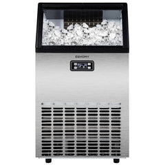 EUHOMY Excellent Storage Container Undercounter Commercial Ice Machine Includes 2 Bottles of Cleaner - Euhomy